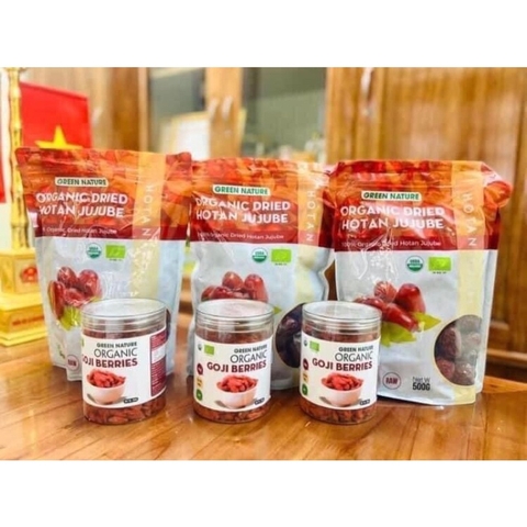 (Hộp 200g] KỶ TỬ HỮU CƠ HÀNG LOẠI 1 QUẢ TO