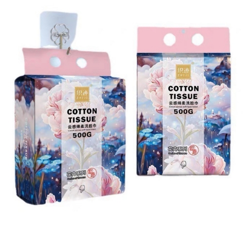 Giấy khô rửa mặt cho em bé và người lớn tiện dùng với Nước TTA