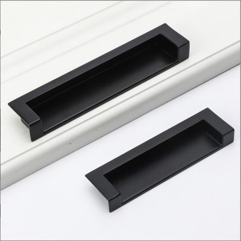 Tay nắm âm cửa trượt cửa gỗ cửa trượt tay nắm ngăn kéo ẩn vô hình