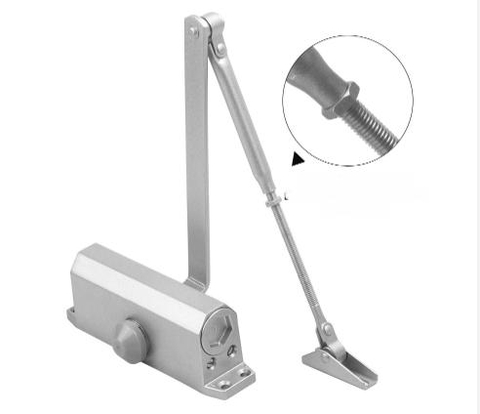 Tay đẩy hơi, cùi chỏ tự động đóng mở cánh cửa.