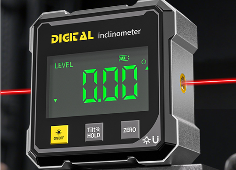 đồng hồ đo góc nghiêng nội thất
