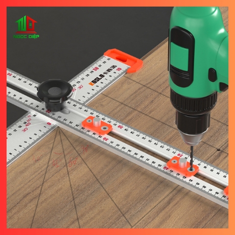 Thước Chử T đa năng định vị lỗ khoan, đo vẽ chính xác