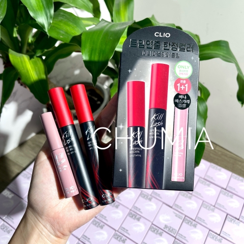 Set mascara CLIO kill lash 2+1mini - #01 long curling