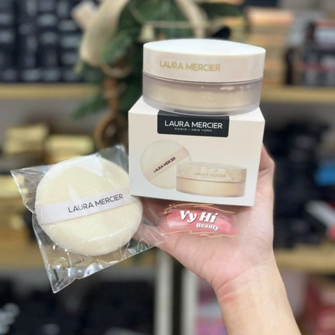 Phấn phủ LAURA translucent ultra-blur jumbo 29g + mút - #tone TỐI