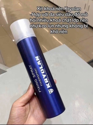 Xịt khoá nền KRYOLAN fixing spray 300ml