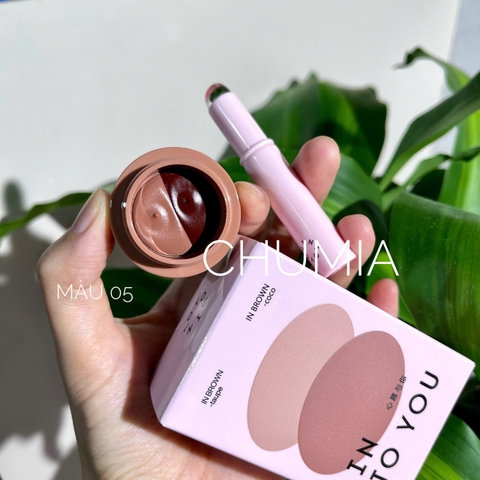 Son hũ INTO YOU clash & duo lip mud (hũ 2 màu) - #CD05