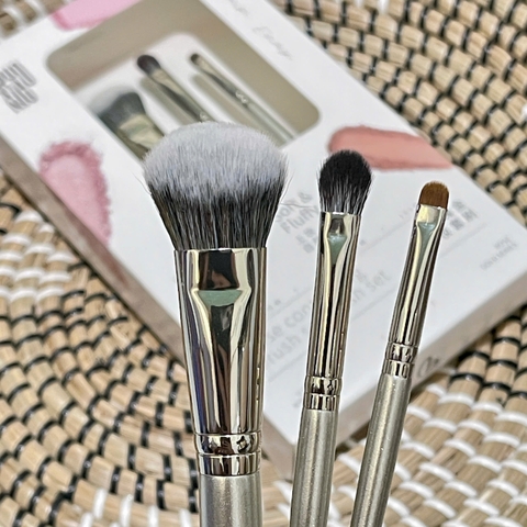 Set 3 cọ GUOXIAONIU rose gold glam - 112, 102, 103