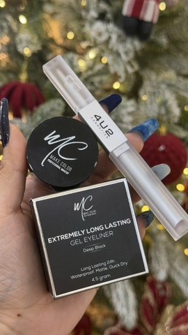 Gel kẻ mắt MC extremely - #deep black (tặng son màu bất kì)