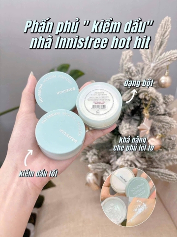 Phấn phủ INNISFREE no-sebum mineral 5gr (bột)