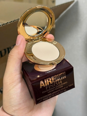 Phấn phủ CHARLOTTE air brush finish 3.4g - #0 light/clair