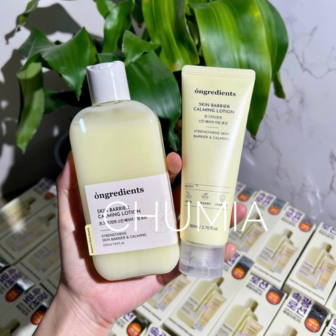 Dưỡng da ONGREDIENTS skin barrier calming lotion 220ml + 80ml