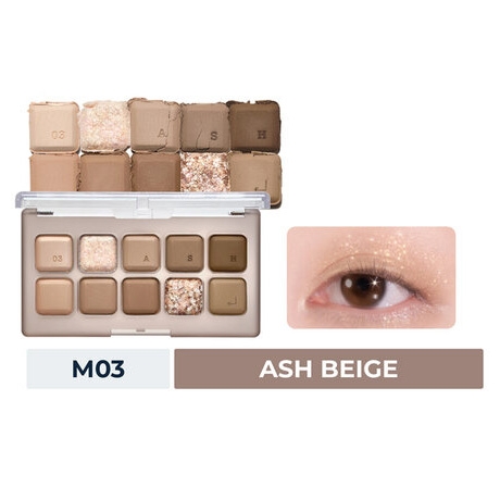 Phấn mắt LILYBYRED mood keyboard 10ô - #M03 ash beige