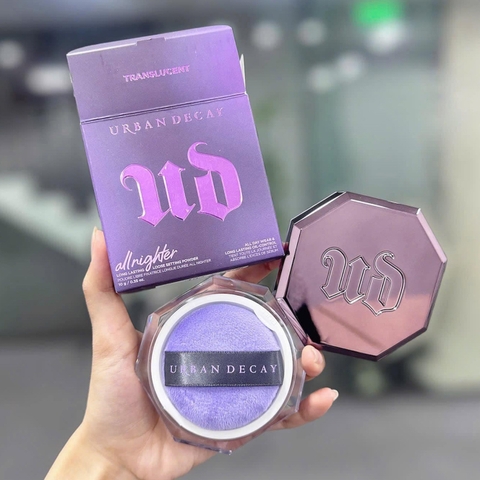 Phấn phủ URBAN decay all nighter long lasting loose setting 10g - #translucent