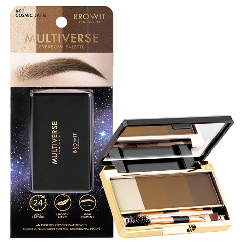 Bột tán chân mày BROWIT by nongchat multiverse eyebrow - 01 cosmic latte