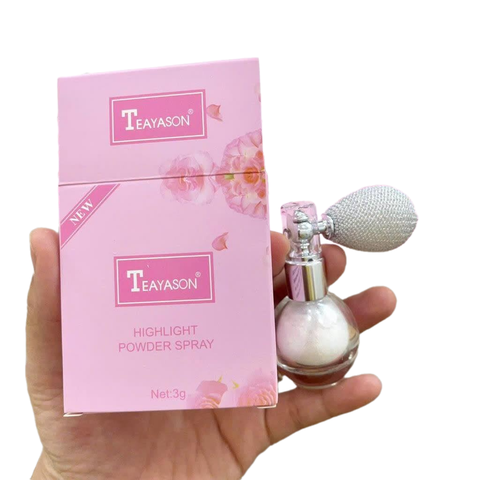 Xịt Nhũ Bắt sáng TEAYASON highlight powder spray 3g (body)