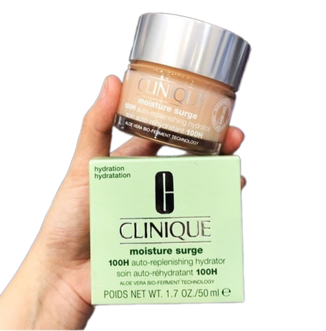 Kem dưỡng CLINIQUE moisture surge hồng 100h - 50ml (không hộp)