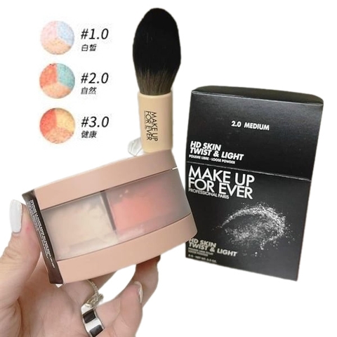 Phấn phủ MAKE UP for ever twist & light 3 màu - 2.0 medium