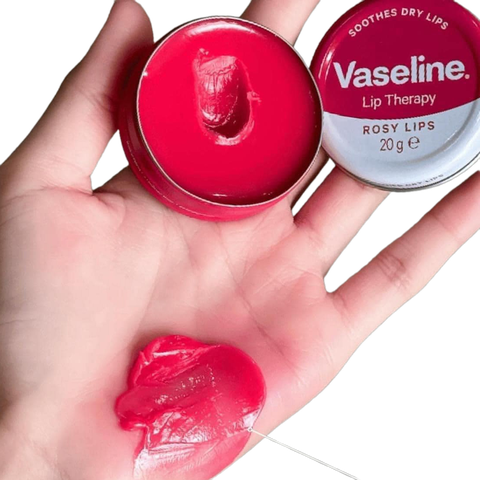 Dưỡng môi VASELINE lip therapy soothes dry lips (hũ thiếc) 20g - màu rosy