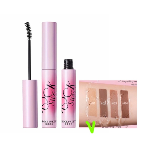 Mascara ROCK SWEET velvet mist color staying - #01