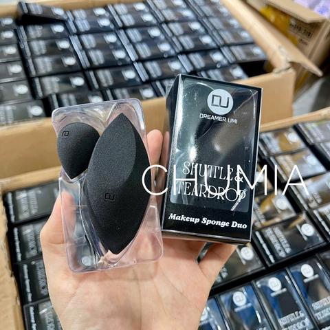 Mút tán nền DREAMER UMI - Set 2 cục (Màu đen bản mới)