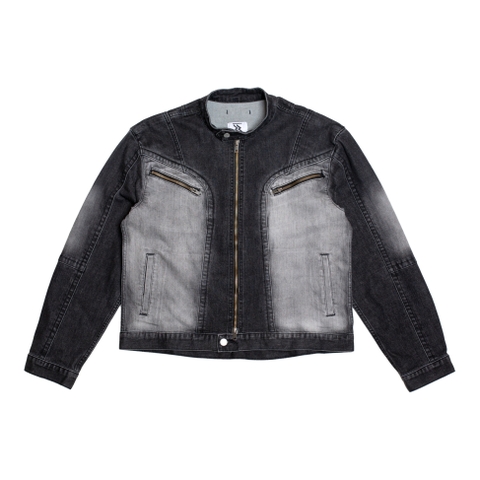 RACING BOXY DENIM JACKET