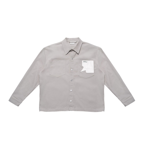 CREAM SHEEP BUTTON UP SHIRT