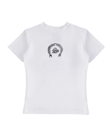 OWN LUCK BABYTEE // WHITE
