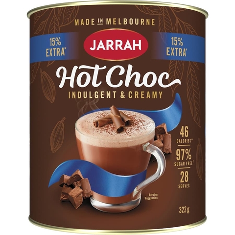 BỘT SOCOLA NÓNG Jarrad-Jarrah Hot Chocolate, MADE IN AUSTRALIA, 285g