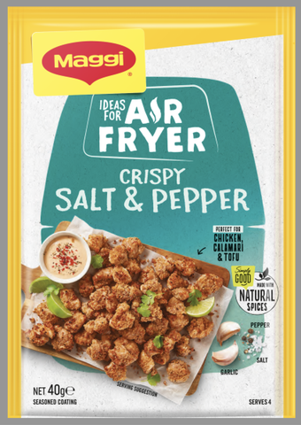BỘT GIA VỊ ƯỚP GIÒN  - NỒI CHIÊN KHÔNG DẦU Maggi Culinary Air Fryer, Crispy Salt & Pepper, Crunchy Southern Style