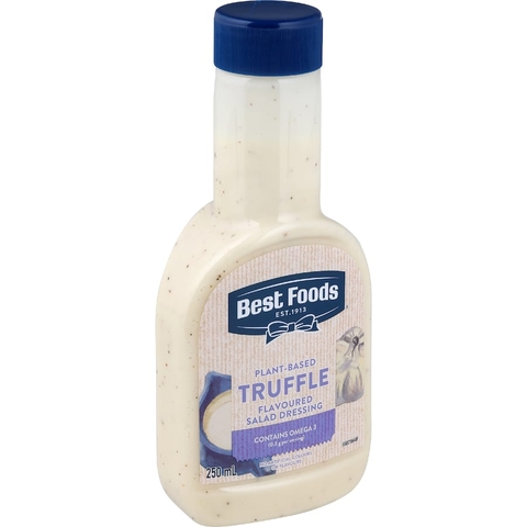 SỐT SALAD / PIZZA / SANDWICH THỰC VẬT Best Foods MÈ RANG / CAESAR / TRUFFLE / THOUSAND ISLAND, 250ml