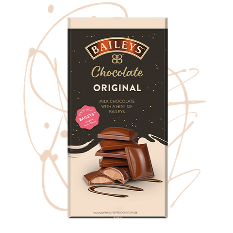 [Hàng Ireland] THANH SOCOLA SỮA NHÂN KEM VỊ Baileys ORIGINAL CHOCOLATE, 90g