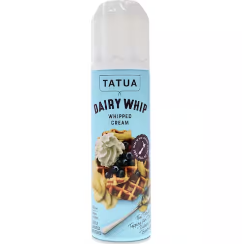 BÌNH XỊT Whipped Cream Dairy Whip / BÌNH Mousse Chocolate - Tatua, 250g