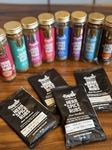 GÓI GIA VỊ ƯỚP Raptor Naturals Herb & Spice Rub / Sprinkle, Chipotle & Coffee / BBQ / Steak / Vegie