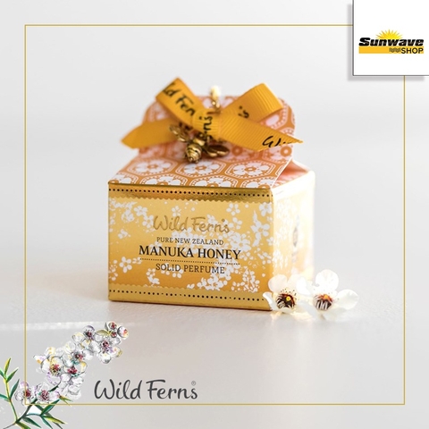 SÁP THƠM - NƯỚC HOA KHÔ MẬT ONG Manuka Honey Wild Ferns Solid Perfume, 15ml