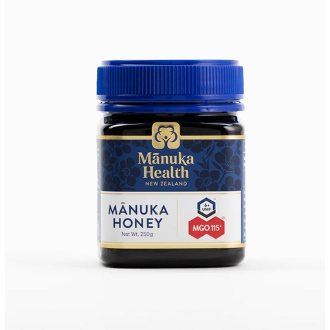MẬT ONG MANUKA HONEY Manuka Health MGO 115 (UMF 6+), New Zealand, 250g