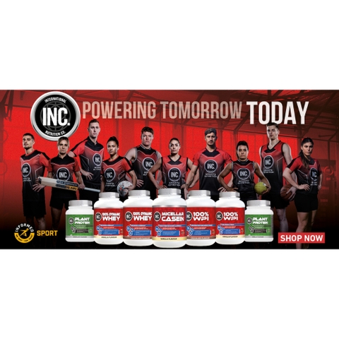 GÓI BỘT ĐẠM TĂNG CƠ INC Shred Max Pro Protein Powder, Ultra Clean, Low Carb, L-Carnitine, VỊ VANILLA, 30g