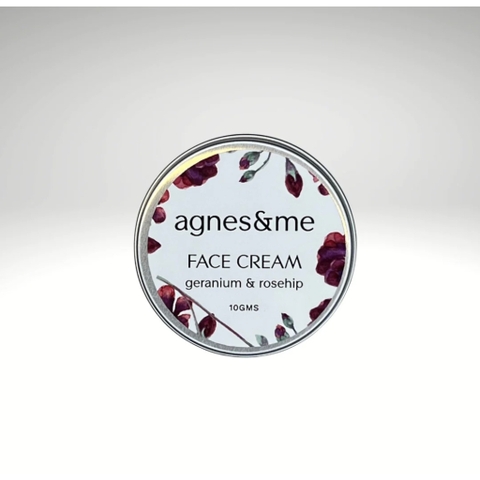 KEM DƯỠNG ẨM MINI - TRAVEL - TRIAL Super Hydrating Face Cream with Geranium - Organic Rosehip, 10g