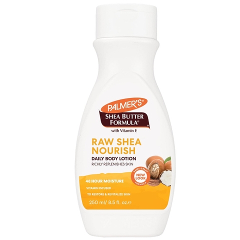 SỮA DƯỠNG ẨM - PHỤC HỒI DA SUỐT 48 TIẾNG, Vitamin E - Shea Butter, Palmer's Body Lotion, Richly Replenishes Skin, 250ml
