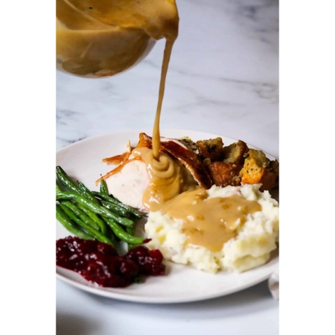 BỘT SỐT CHẤM RICH DARK Maggi Simmer Sauce Gravy, Real Herbs and Spices, 17g