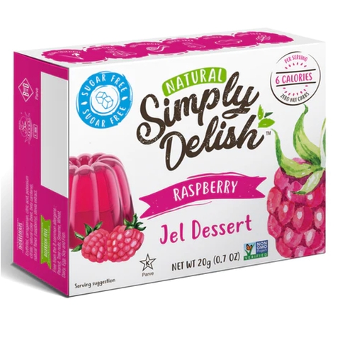 BỘT THẠCH – RAU CÂU KHÔNG ĐƯỜNG Simply Delish Jelly, Non GMO, Sugar Free, Gelatin Free, Plant-Based, 20g