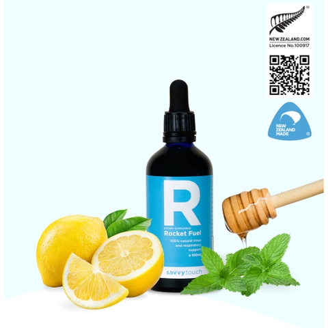 CHAI 100ml GIỌT THÔNG THỞ - HOẠT ĐỘNG THỂ THAO The World Famous Rocket Fuel, Active Manuka