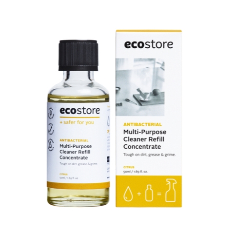 NƯỚC VỆ SINH ĐA DỤNG / CHÙI KÍNH / NHÀ TẮM PHA LOÃNG Ecostore Antibacterial Multi-Purpose / Glass / Bathroom & Shower