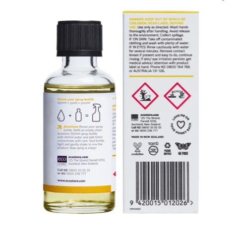 NƯỚC VỆ SINH ĐA DỤNG / CHÙI KÍNH / NHÀ TẮM PHA LOÃNG Ecostore Antibacterial Multi-Purpose / Glass / Bathroom & Shower