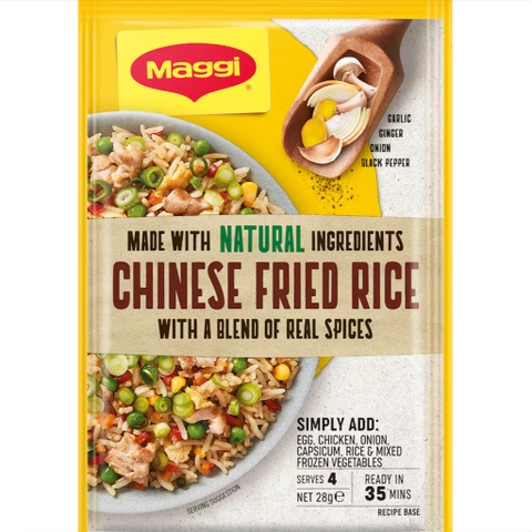 BỘT GIA VỊ CHIÊN CƠM Maggi Recipe Base Chinese Fried Rice, 28g