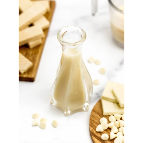 SỐT SOCOLA TRẮNG KHÔNG ĐƯỜNG Twisted Cracked WHITE CHOCOLATE Topping ZERO SUGARr, 200ml