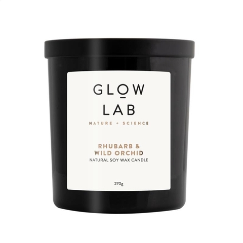 [Made in Australia] NẾN THƠM Glow Lab Candle, Coconut & Sandalwood / Rhubarb & Orchid / Vanilla & Berry, 270g