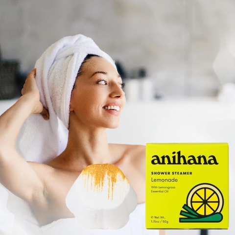 [Hàng New Zealand] VIÊN XÔNG TẮM THƯ GIÃN Anihana Shower Steamer, Berry Ripple / Floral Fantasy, 50g