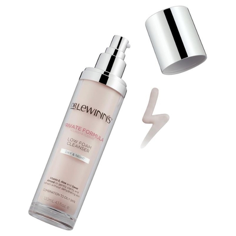 SỮA RỬA MẶT ÍT BỌT Dr Lewinn's Low Foam Cleanser, DA HỖN HỢP / DA DẦU, 120ml