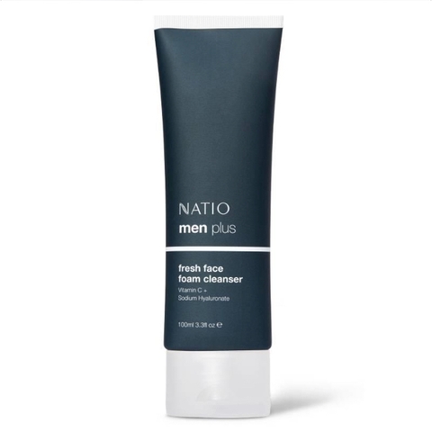 BỌT / SỮA RỬA MẶT / TẨY TẾ BÀO CHẾT CHO NAM GIỚI Natio for Men Face Wash / Foam Cleanser / Scrub