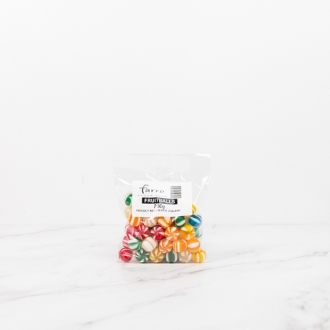 [Farro] Túi kẹo viên cứng vị trái cây FRUIT BALLS / FRUIT DROPS / BLACK BALLS, Fresh Food, 200g
